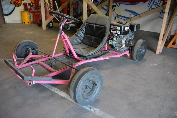 pink gocart