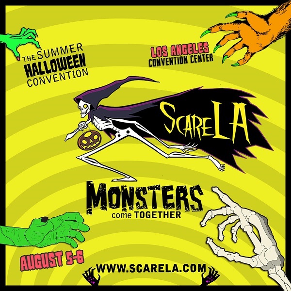 ScareLA "Monsters Come Together" graphic