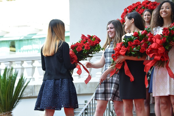 final Royal Court member receives a dozen roses