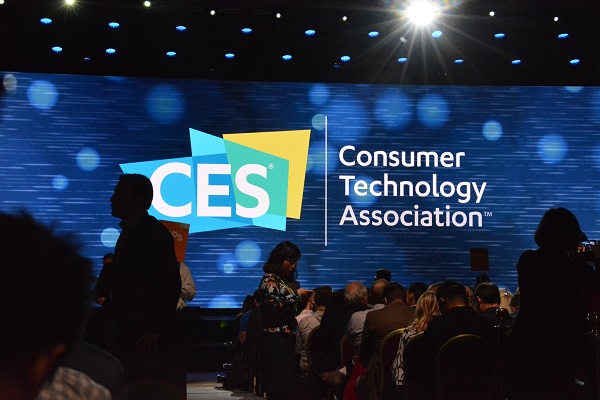 CES atendees get seated for Gary Shapiro's keynote talk