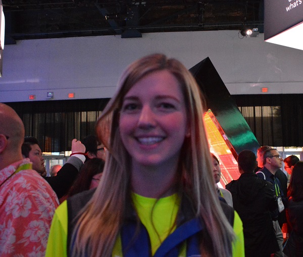 Intel sales associate Meghan Merrilll