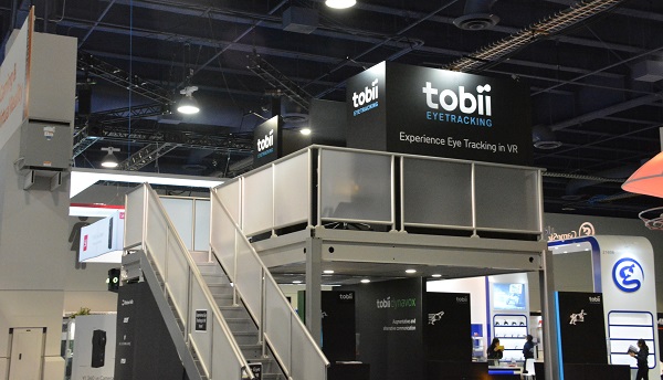 Tobii Eyetracking VR display