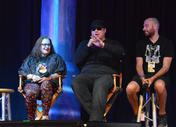 Donald Julson speaks on panel during ScareLA™ 2018.