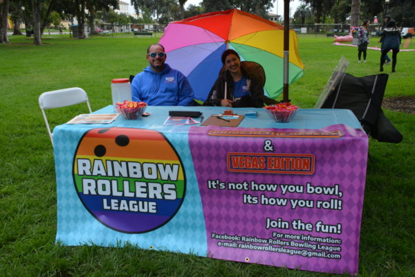 Rainbow Rollers bowling league at SGV Pride 2018