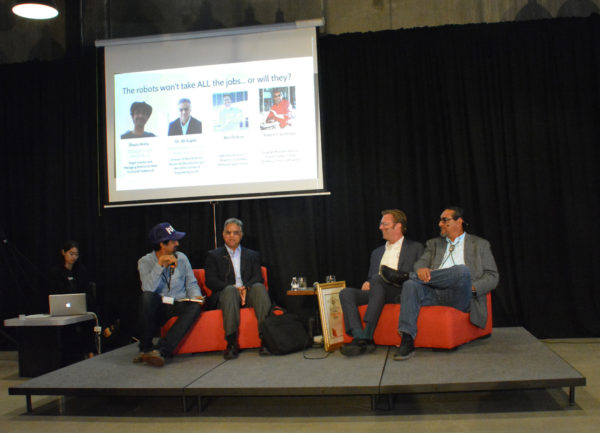 Shaun Arora of Make in LA hosts robotics panel at Toolbox L.A. Grand Opening