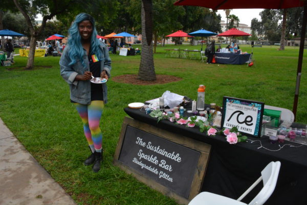 Sustainable Sparkle Bar at SGV Pride 2018