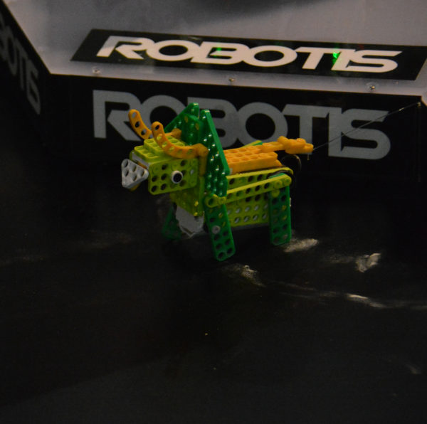 Robotis mini dinosaur robot