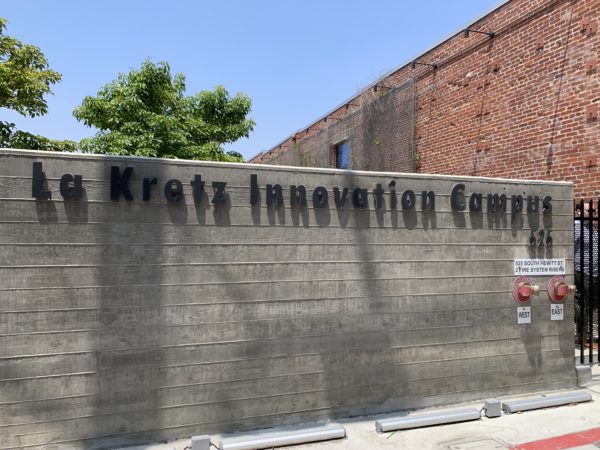 La Kretz Innovation Campus at start of MakerWalk LA 2019