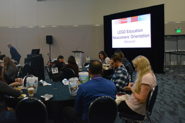 Attendees at Newcomer Orientation