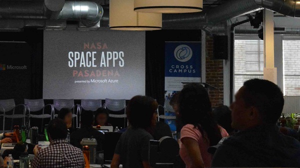 Audience awaits Space Apps Pasadena 2016