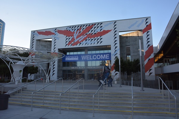 Sunrise over McEnery Convention Center