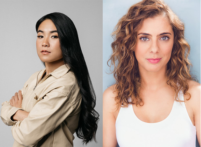 Reimagined co-creators Michaela Ternasky-Holland and Julie Cavaliere pose in headshots.