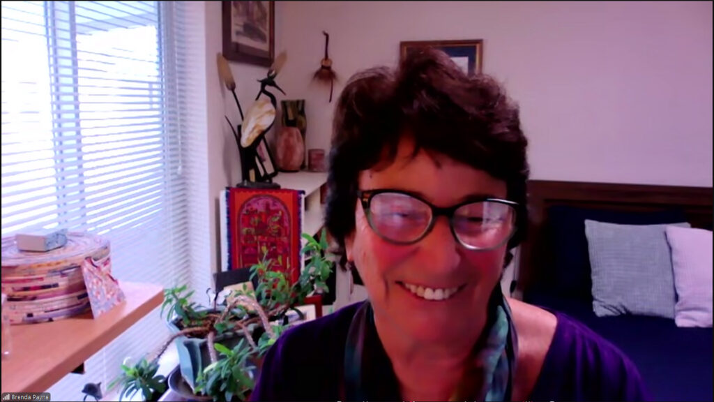 California Invention Convention Executive Director Brenda Payne smiles as she discusses invention education and the ways she and her team support it through their annual events.