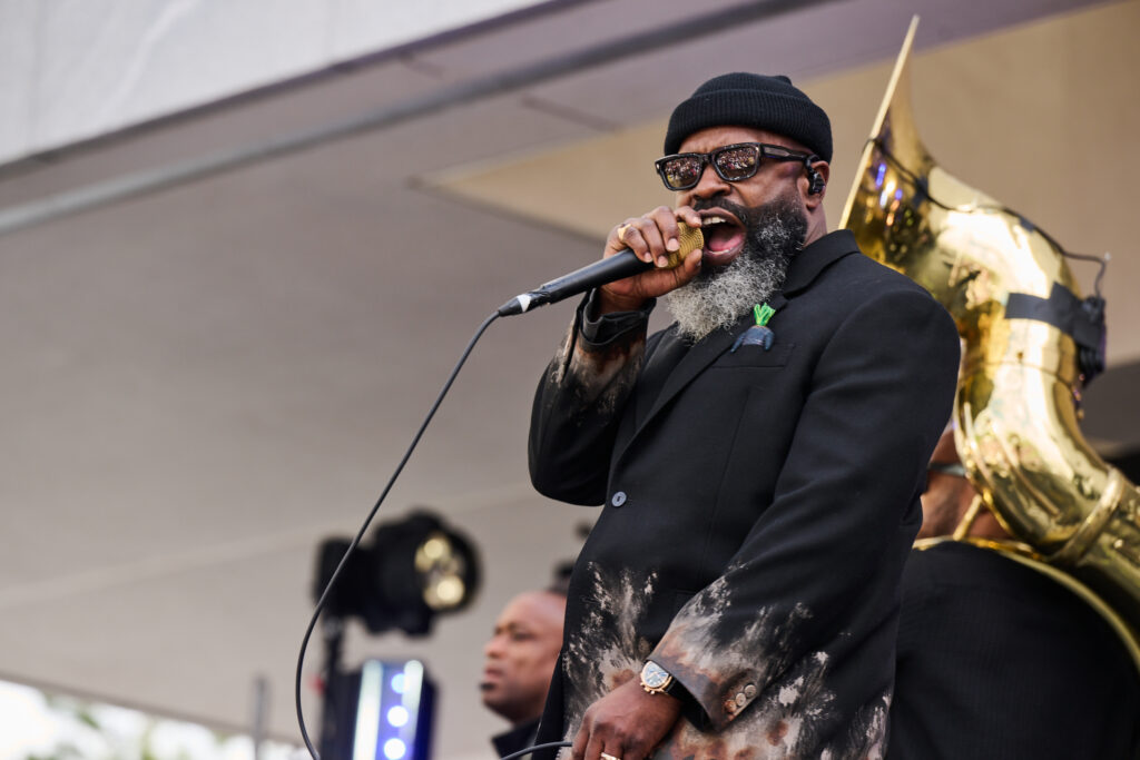 The Roots perform onstage at the Obama Presidential Center in Chicago, June 18, 2026.